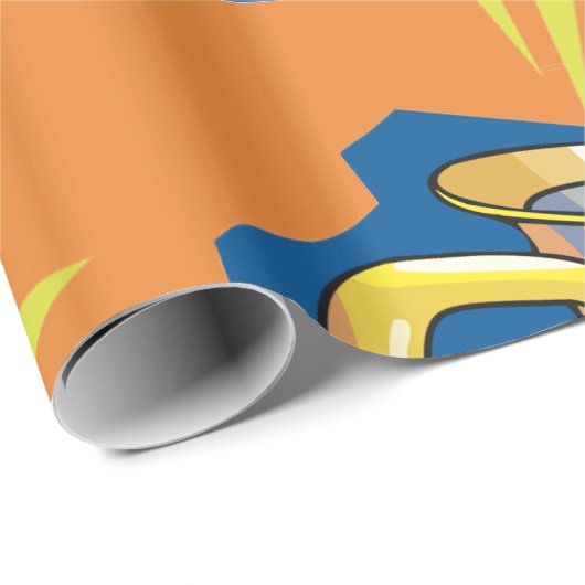 Tuba Instrument Glossar Wrapping Paper Geschenkpapier (Rolleneckpunkt)