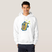 Tuba Instrument Mens Hoodie (Vorne ganz)