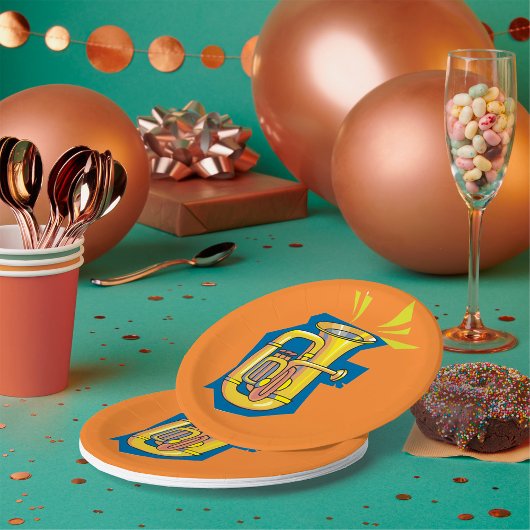 Tuba Instrument Paper Teller