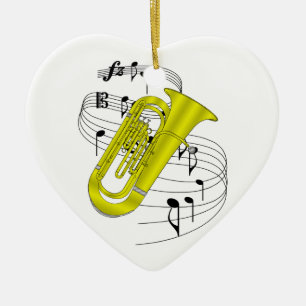 Tuba Keramik Ornament