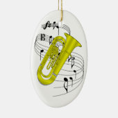 Tuba Keramik Ornament (Rechts)