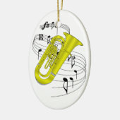 Tuba Keramik Ornament (Links)