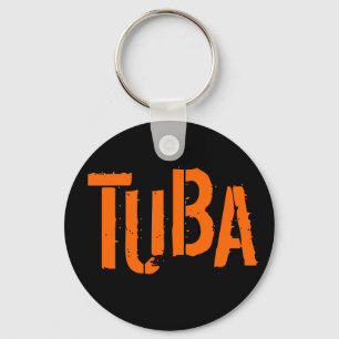 TUBA Knopf-Schlüsselanhänger Schlüsselanhänger