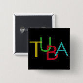 TUBA Letters Button (Vorne & Hinten)