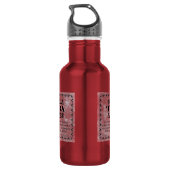 Tuba-Lizenz Edelstahlflasche (Rückseite)