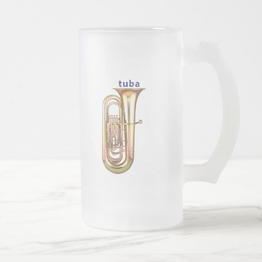 Tuba Mattglas Bierglas (Rechts)
