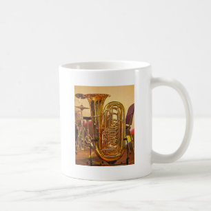 Tuba-Messinginstrument Kaffeetasse