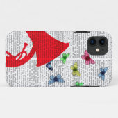 Tuba mit Schmetterlingen Case-Mate iPhone Hülle (Rückseite (Horizontal))