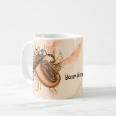 Tuba-Mug mit Wirbel Kaffeetasse (Vorderseite Links)