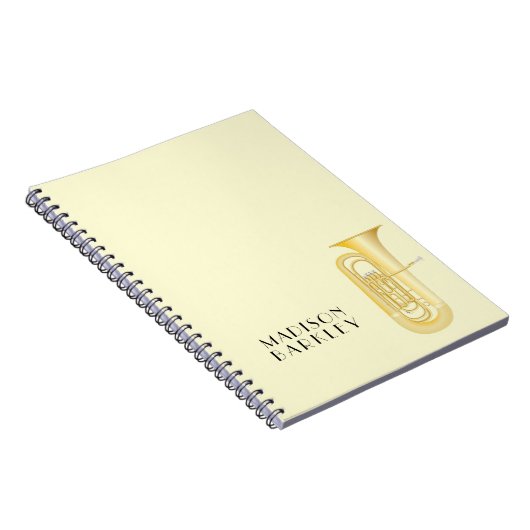 Tuba Music Teacher Notizblock (Rechte Seite)