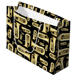 Tuba Musician Band Teacher Große Geschenktasche Große Geschenktüte