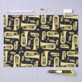 Tuba Musician Band Teacher Tissue Seidenpapier (Handwerk)