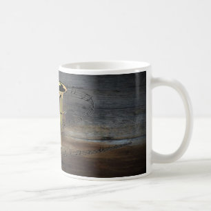Tuba ~ musikalische Skala ~ Barnwood Hintergrund Kaffeetasse