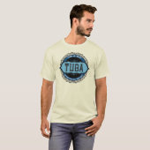 Tuba-Musiknote T-Shirt (Vorne ganz)