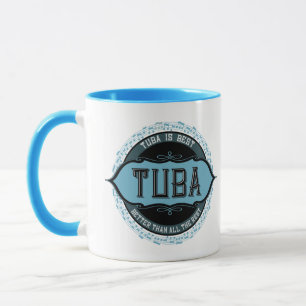 Tuba-Musiknote Tasse