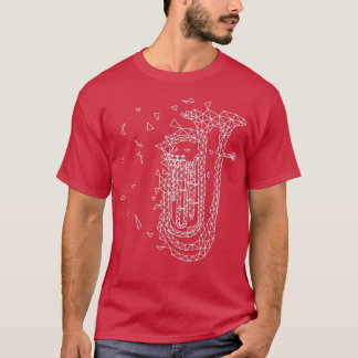 Tuba Player Geschenkidee T-Shirt