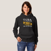 Tuba Players Kick Brass Hoodie (Vorne ganz)