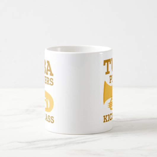 Tuba Players Kick Brass Kaffeetasse (Mittel)