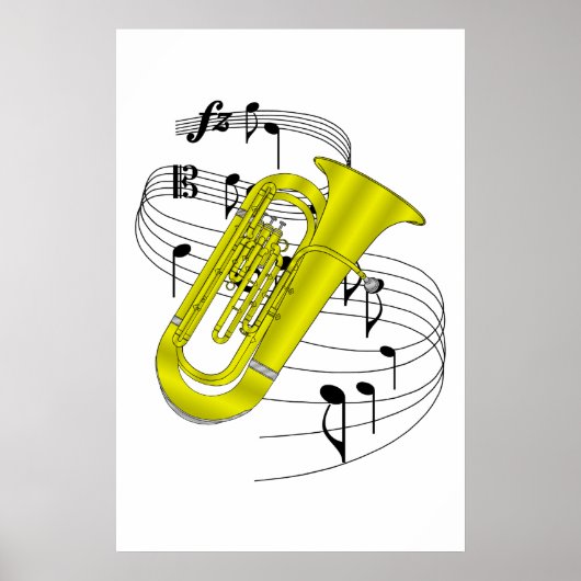 Tuba Poster (Vorne)