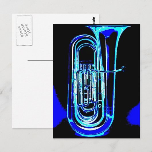 Tuba Postkarte (Vorne/Hinten)