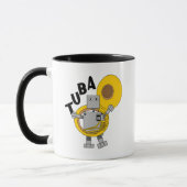 Tuba Robot Text Tasse (Links)