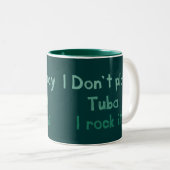 Tuba Rock It Tasse (VorderseiteRechts)