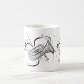 Tuba-Silber und Anmerkungen Kaffeetasse (Mittel)