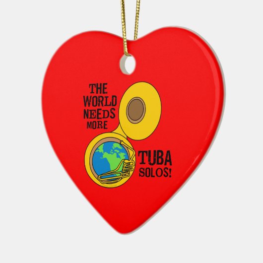 Tuba Solos Keramik Ornament