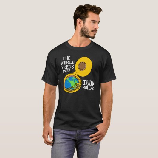 Tuba Solos T-Shirt (Vorne ganz)