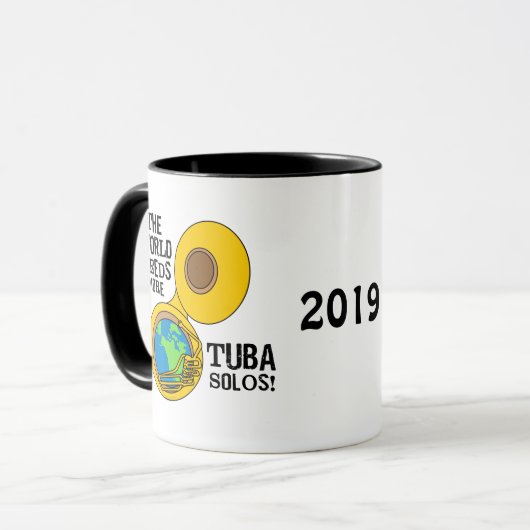 Tuba Solos Tasse (Vorderseite Links)