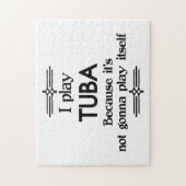 Tuba - Spielen Sie sich selbst Funny Deko Music Puzzle (Vertikal)