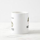 Tuba-Spieler-Tritt-Messing Kaffeetasse (Mittel)