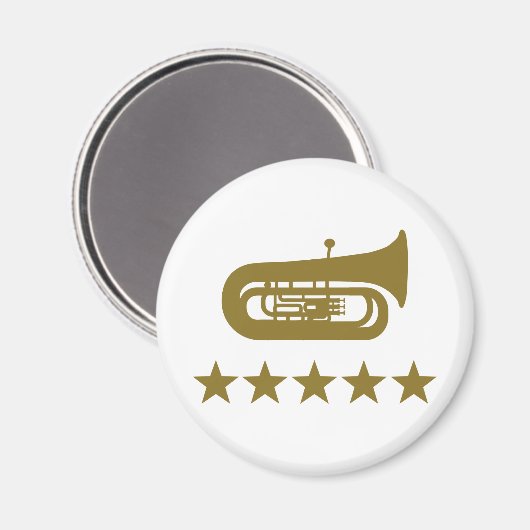 Tuba stars magnet (Vorderseite/Rückseite)