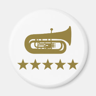 Tuba stars magnet