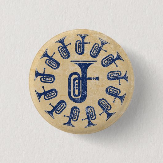 Tuba Tanz Button (Vorderseite)