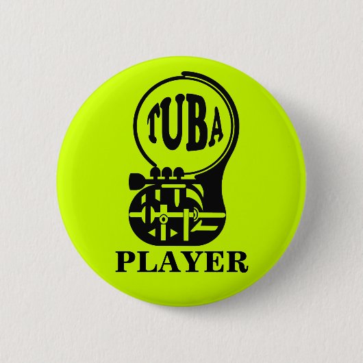 TUBA , Tuba Player Button (Vorderseite)