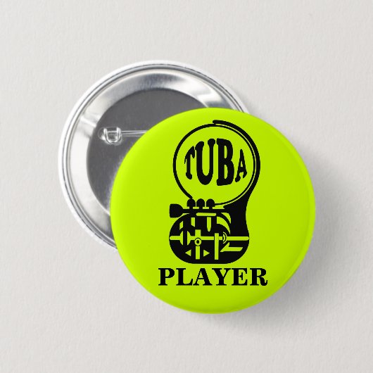 TUBA , Tuba Player Button (Vorne & Hinten)