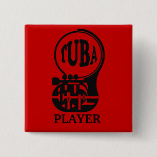 TUBA , Tuba Player Button