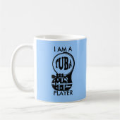 TUBA , Tuba Player Kaffeetasse (Links)