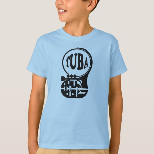 TUBA , Tuba Player T-Shirt (Vorderseite)