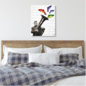 Tuba und Fisch Leinwanddruck (Insitu (Schlafzimmer))