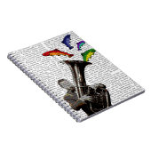 Tuba und Fisch Notizblock (Rechte Seite)