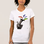 Tuba und Fisch T-Shirt (Vorderseite)