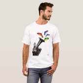 Tuba und Fisch T-Shirt (Vorne ganz)