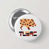 Tubac Javelina Mosaik-Button Button (Vorne & Hinten)