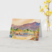 Tubac, Karte des Grußes Founded1752 (Gelbe Blume)