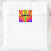Tubaholic Life Square Sticker (Tasche)