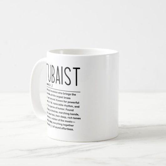 Tubaist Kaffeetasse (Vorderseite Links)