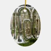 Tubas Keramik Ornament (Vorne)