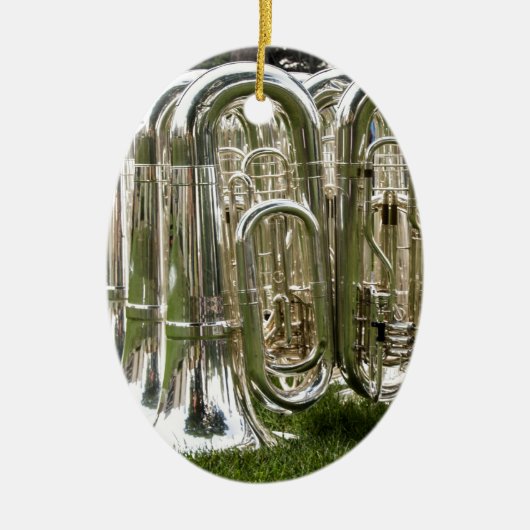 Tubas Keramik Ornament (Vorne)